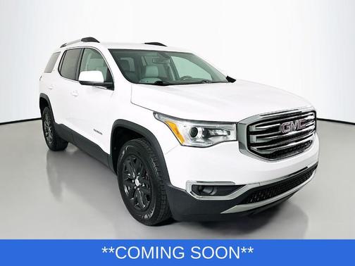 Summit White 2019 GMC Acadia SLT-1