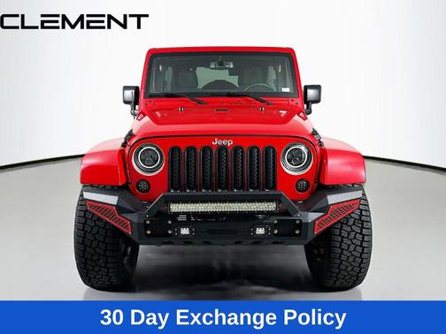 Firecracker Red Clearcoat 2016 Jeep Wrangler Unlimited Sahara