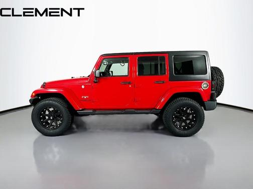 Firecracker Red Clearcoat 2016 Jeep Wrangler Unlimited Sahara
