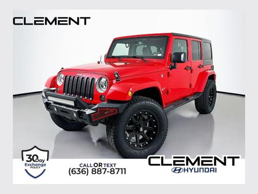 Firecracker Red Clearcoat 2016 Jeep Wrangler Unlimited Sahara