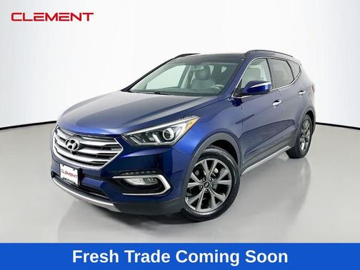 Nightfall Blue 2018 Hyundai Santa Fe Sport 2.0L Turbo Ultimate