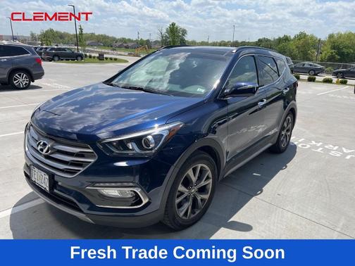 Nightfall Blue 2018 Hyundai Santa Fe Sport 2.0L Turbo Ultimate