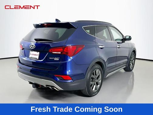 Nightfall Blue 2018 Hyundai Santa Fe Sport 2.0L Turbo Ultimate