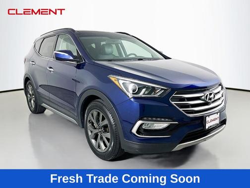 Nightfall Blue 2018 Hyundai Santa Fe Sport 2.0L Turbo Ultimate