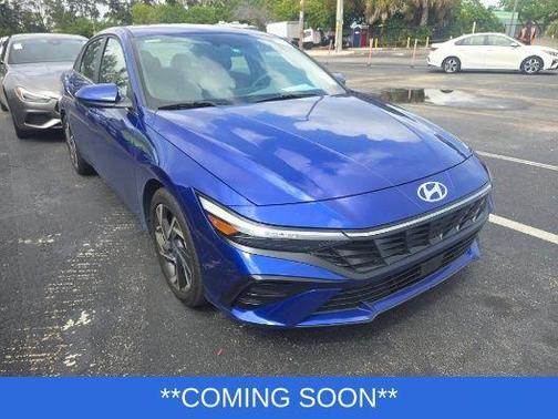 Intense Blue 2024 Hyundai ELANTRA SEL