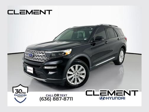 Black 2020 Ford Explorer Limited