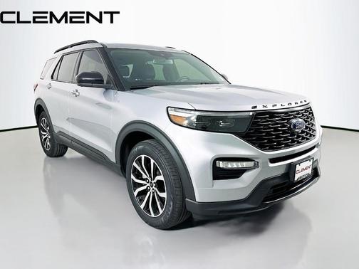 Silver 2022 Ford Explorer ST-Line