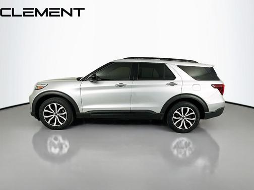 Silver 2022 Ford Explorer ST-Line