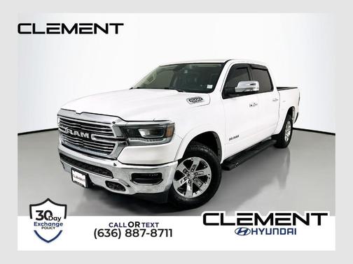 Ivory White 2019 RAM 1500 Laramie