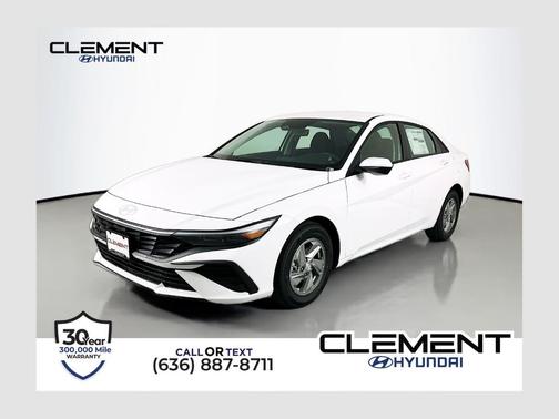 Serenity White Pearl 2026 Hyundai ELANTRA SE