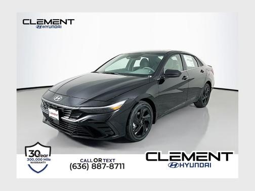 Black 2026 Hyundai ELANTRA SEL SPORT PREMIUM