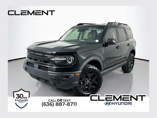 Shadow Black 2021 Ford Bronco Sport Outer Banks