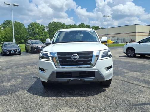 Aspen White 2024 Nissan Armada SL