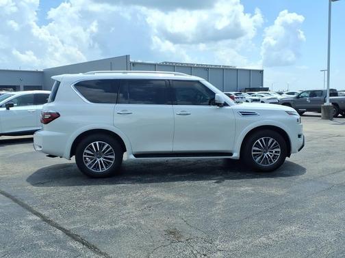 Aspen White 2024 Nissan Armada SL