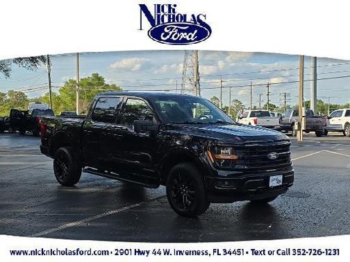 Black Metallic 2025 Ford F-150 XLT
