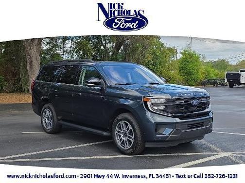 Blue Metallic 2025 Ford Expedition Active