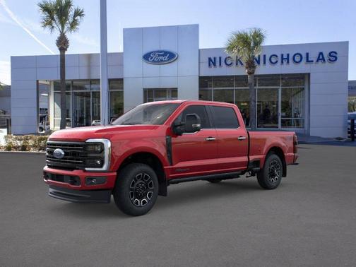 Ruby Red Metallic Tinted Clearcoat 2026 Ford F-350 Platinum