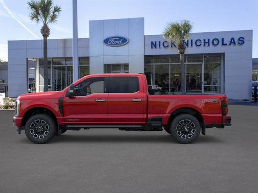 Ruby Red Metallic Tinted Clearcoat 2026 Ford F-350 Platinum