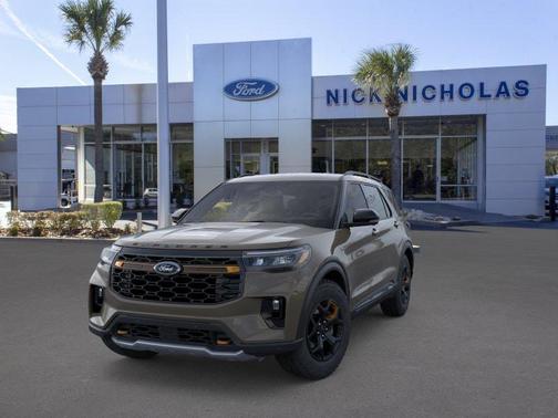 Marsh Gray 2026 Ford Explorer Tremor