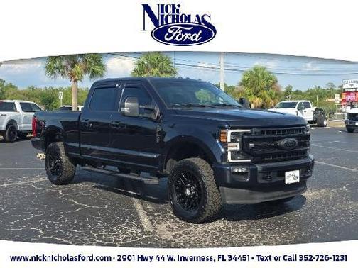 Antimatter Blue Metallic 2021 Ford F-250 Lariat