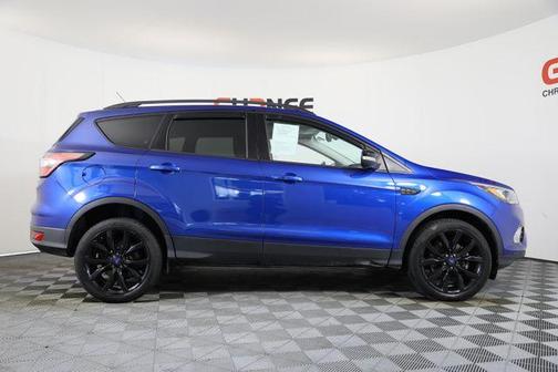 Lightning Blue Metallic 2017 Ford Escape Titanium