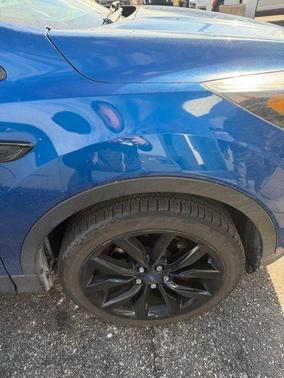 Lightning Blue Metallic 2017 Ford Escape Titanium