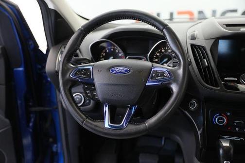 Lightning Blue Metallic 2017 Ford Escape Titanium