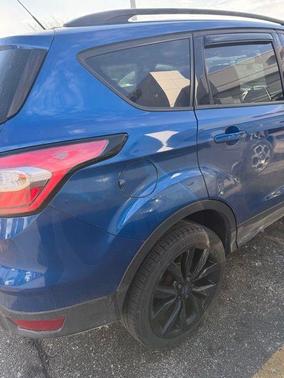 Lightning Blue Metallic 2017 Ford Escape Titanium