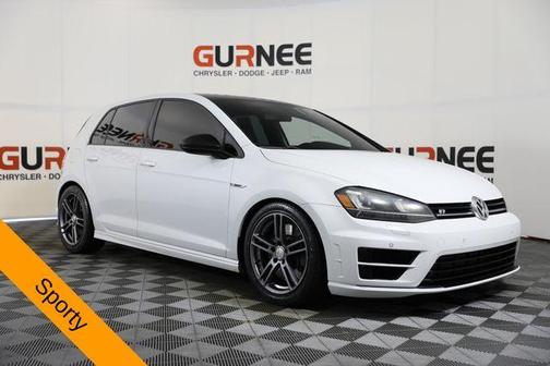 White 2015 Volkswagen Golf R 4-Door