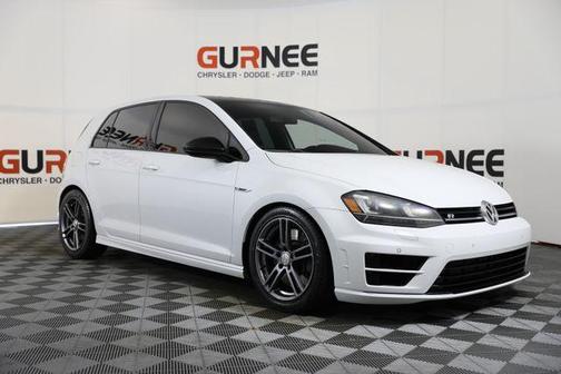 White 2015 Volkswagen Golf R 4-Door