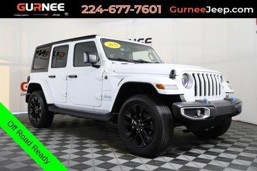 Bright White Clearcoat 2023 Jeep Wrangler 4xe Sahara