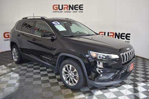 Diamond Black 2019 Jeep Cherokee Latitude Plus