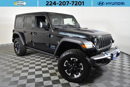 Black Clearcoat 2024 Jeep Wrangler 4xe Rubicon