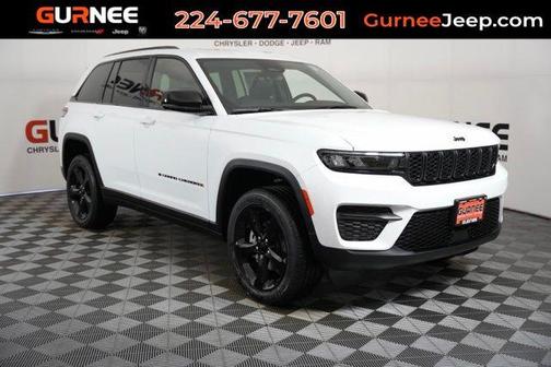 Bright White Clearcoat 2025 Jeep Grand Cherokee Laredo