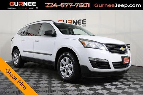 Summit White 2017 Chevrolet Traverse LS