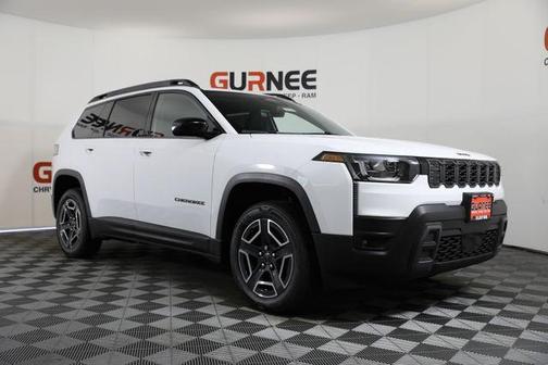 Bright White Clearcoat 2026 Jeep Cherokee LAREDO/LIMITED