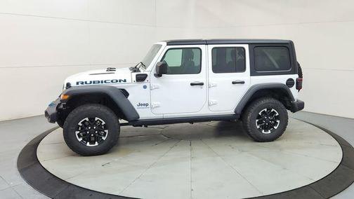 Bright White Clearcoat 2025 Jeep Wrangler 4xe Rubicon