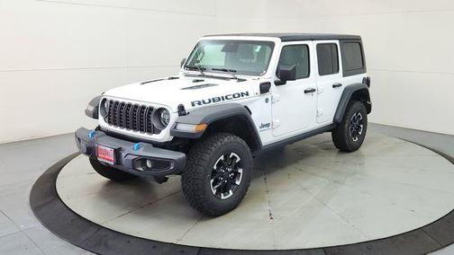 Bright White Clearcoat 2025 Jeep Wrangler 4xe Rubicon