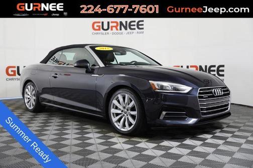 Moonlight Blue Metallic w/ Black Roof 2018 Audi A5 2.0T Premium Plus