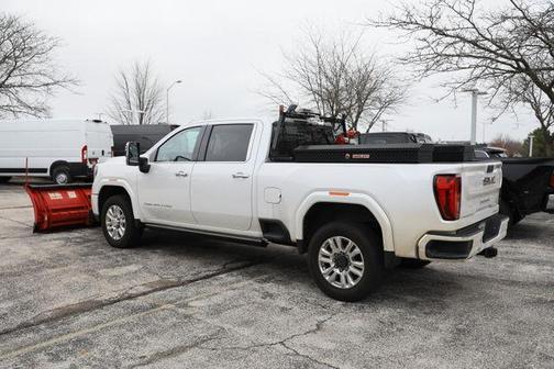 White Frost Tri-Coat 2022 GMC Sierra 2500 Denali