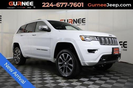 Bright White Clearcoat 2017 Jeep Grand Cherokee Overland
