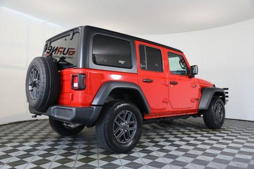 Firecracker Red Clearcoat 2025 Jeep Wrangler Sport