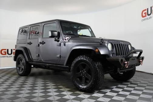 Granite Crystal Clearcoat Metallic 2017 Jeep Wrangler Unlimited Sport
