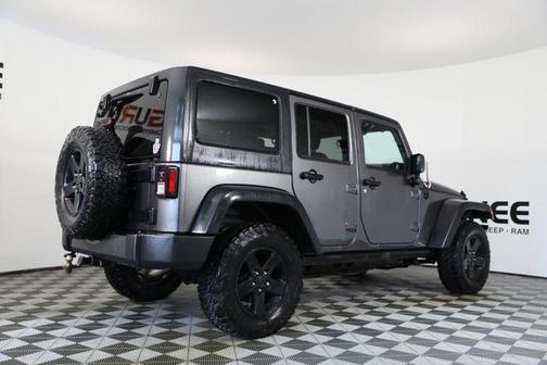 Granite Crystal Clearcoat Metallic 2017 Jeep Wrangler Unlimited Sport