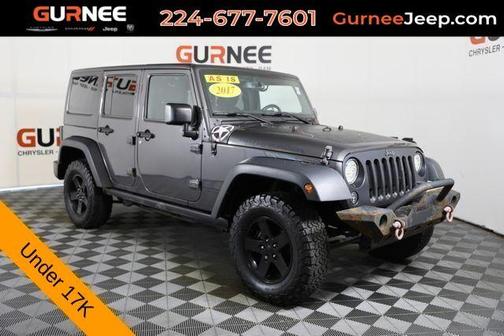 Granite Crystal Clearcoat Metallic 2017 Jeep Wrangler Unlimited Sport