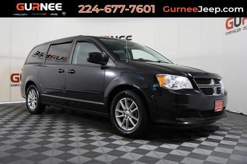 Brilliant Black Crystal Pearlcoat 2016 Dodge Grand Caravan SXT