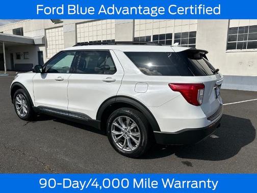 STAR WHITE MET TRI-COAT 2021 Ford Explorer XLT