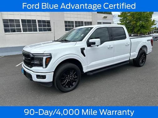 OXFORD WHITE 2025 Ford F-150 LARIAT