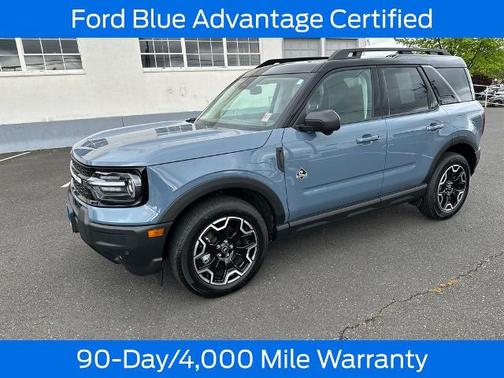AZURE GRAY METALLIC TRI-COA 2025 Ford Bronco Sport OUTER BANKS