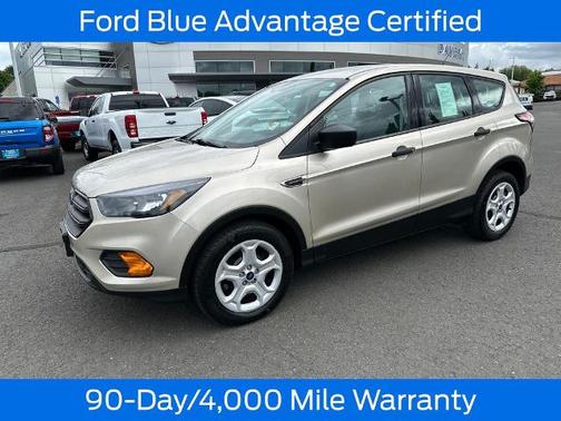 WHITE GOLD METALLIC 2018 Ford Escape S